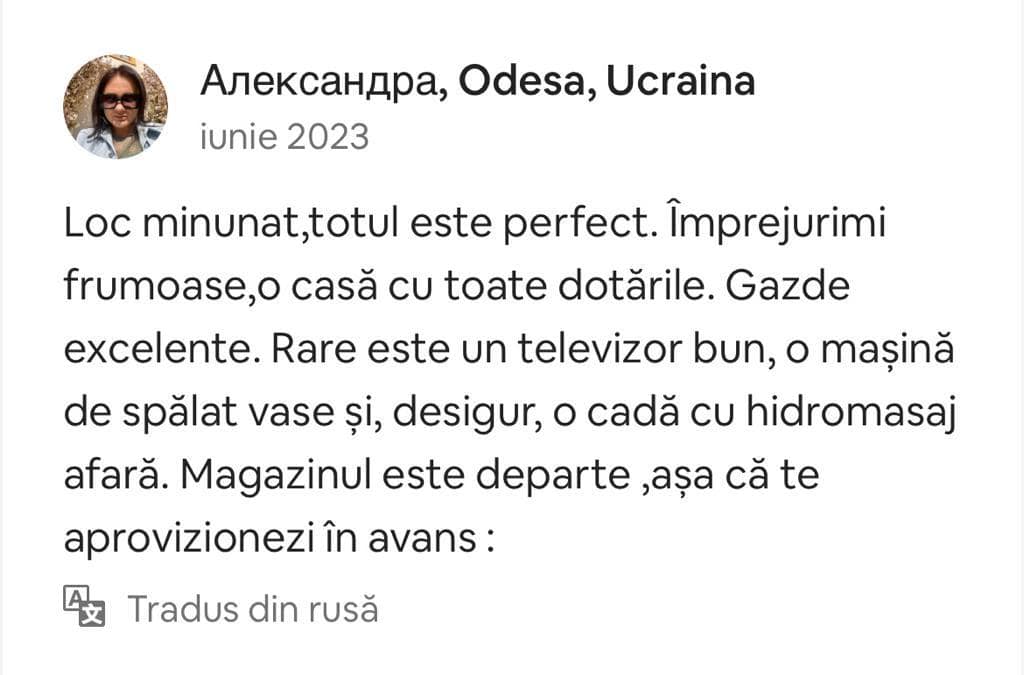 Recenzii cabana galaxy a frame