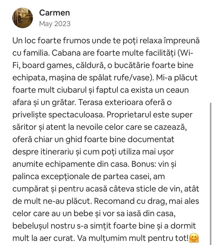 Recenzii cabana galaxy a frame